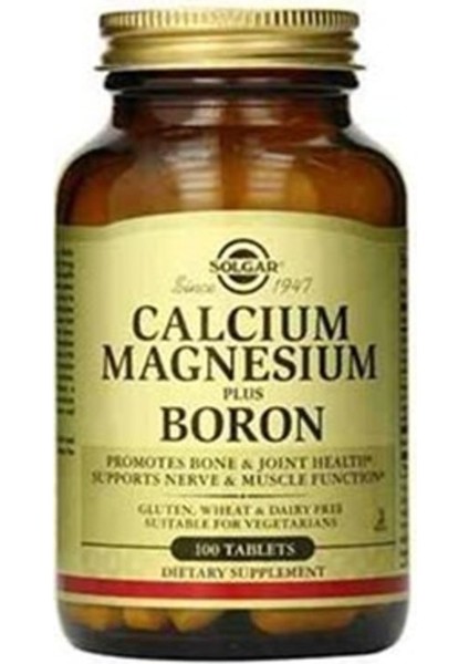 Calcium Magnesium Plus Boron 100 Tablet