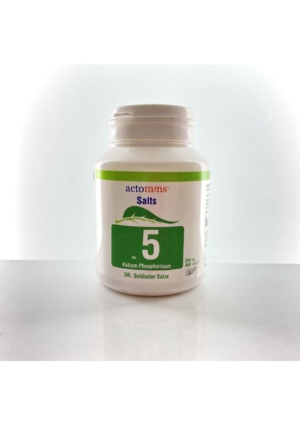 Tuzları No5 Kalıumphosporıcumd6-400 Tablet