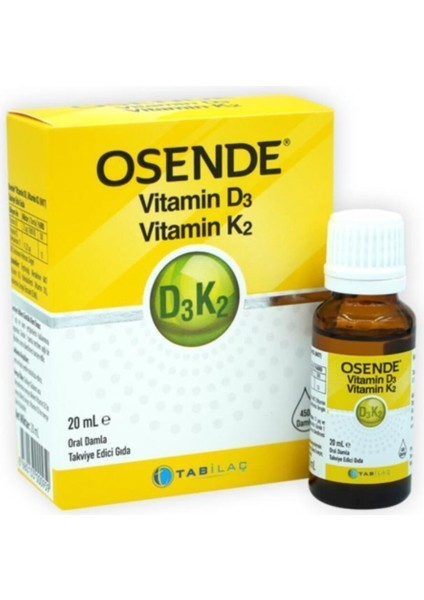 Osende D3k2 Damla 20 Ml