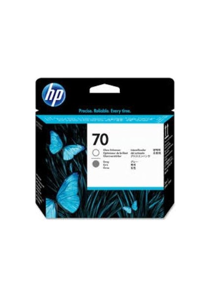 C9410A Hp 70 Parlaklık Artırıcı ve Gri Baskı Kafası