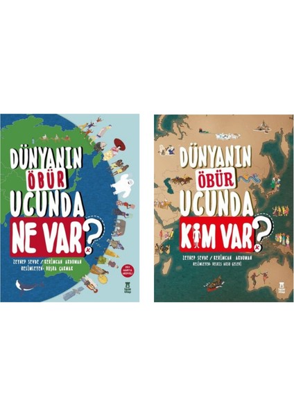 Dünyanın Öbür Ucunda Ne Var -Dünyanın Öbür Ucunda Kim Var 2 Kitap Set