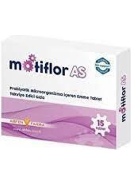 Motiflor As Probiyotik 15 Tablet