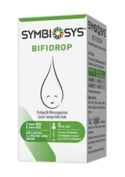 Symbiosys Bifidrop Probiyotik Damla 8 Ml