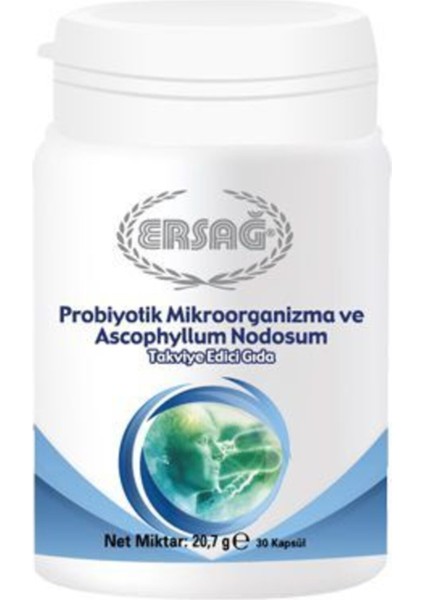 Probiyotik Mikroorganizma Ve Ascophyllum Nodosuml Takviye Edici Gıda 30 Kapsül