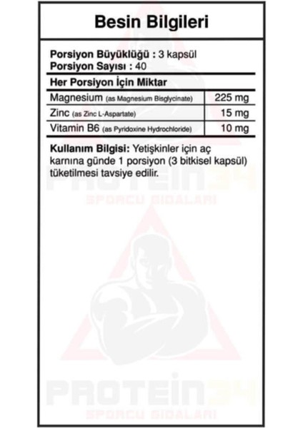 Bigjoy Zma 120 Kapsül fiyatları