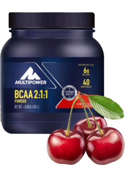 Bcaa Powder Kiraz Aromalı Aminoasit 400 Gr