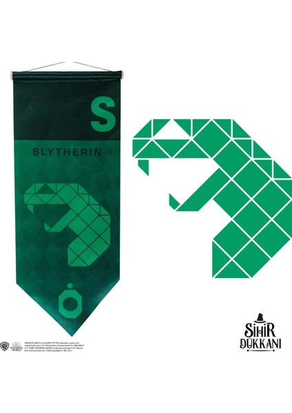 Sihir Dükkanı Slytherin Flama Kılıç Kesim