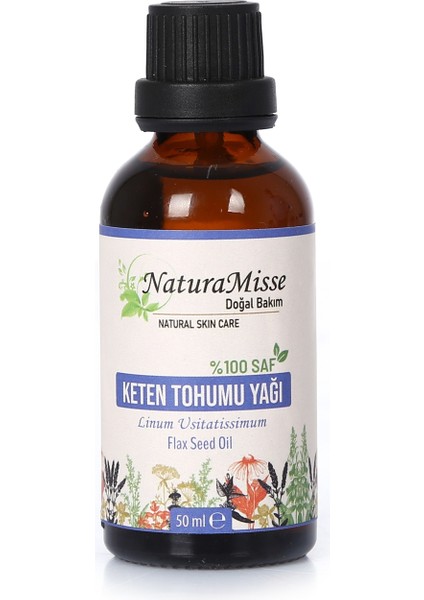 NaturaMisse Keten Tohumu Yağı