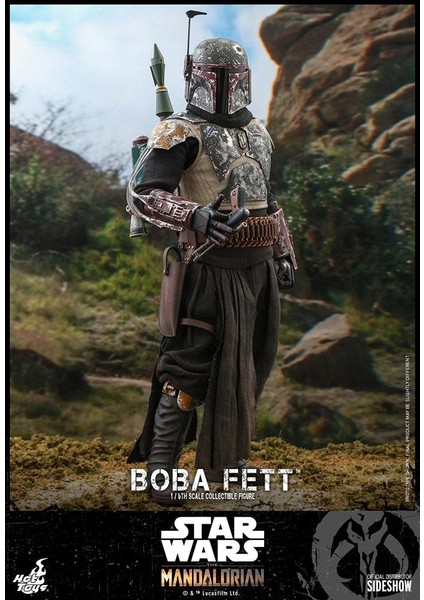Boba Fett Sixth Scale Figure 907834 Television Masterpiece Series TMS33 Star Wars: The Mandalorian modelleri