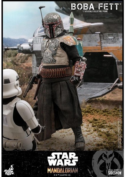 Boba Fett Sixth Scale Figure 907834 Television Masterpiece Series TMS33 Star Wars: The Mandalorian indirimleri