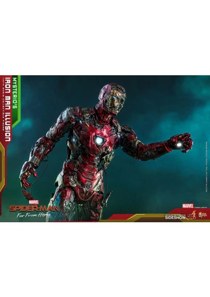 Mysterio's Iron Man Illusion Sixth Scale Figure - MMS580 906794 - Spider-Man: Far From Home indirimleri
