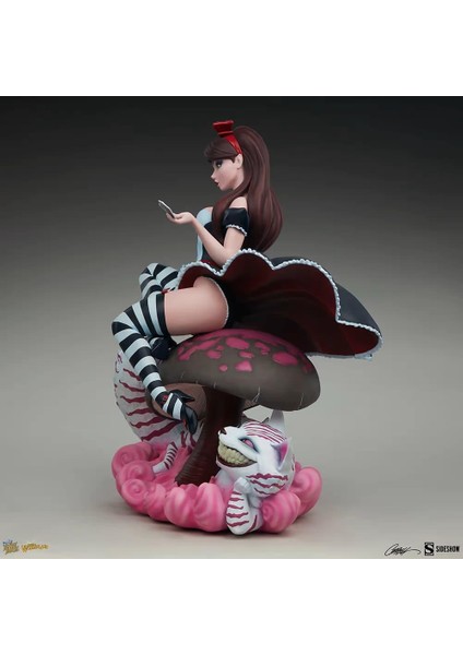 Jsc Alice In Wonderland Game Of Hearts Edition Statue - 2005062 modelleri