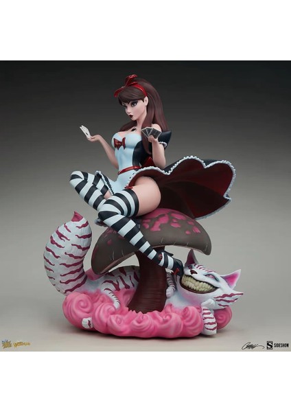 Jsc Alice In Wonderland Game Of Hearts Edition Statue - 2005062 indirimleri