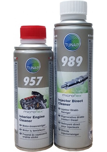 989- Dizel Enjektör Temizleyici 300 ml + 957 Motor Iç Temiz