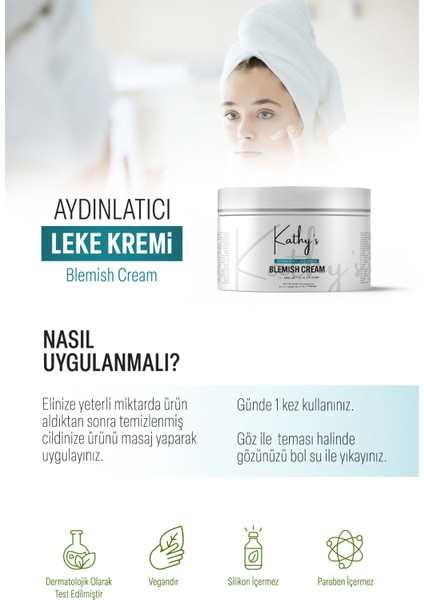 Aydınlatıcı Cilt Leke Kremi 50 ml