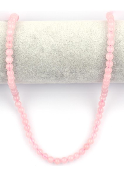 Pembe Kuvars Doğal Taş Dizi 6 mm Küre Kesim fiyatları