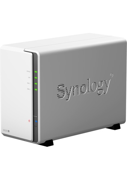 SYNOLOGY DS220J 2 YUVALI KİŞİSEL BULUT NAS SİSTEMİ (DİSKSİZ)