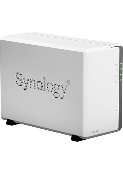 SYNOLOGY DS220J 2 YUVALI KİŞİSEL BULUT NAS SİSTEMİ (DİSKSİZ)