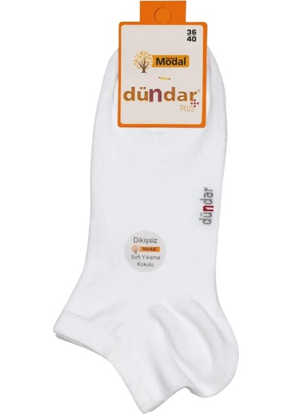 Kadın Modal Plus Patik Çorap 4506 - 12 Adet