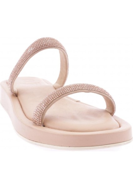 009 Kadin Silver Taşli Bantli Terlik fiyatları