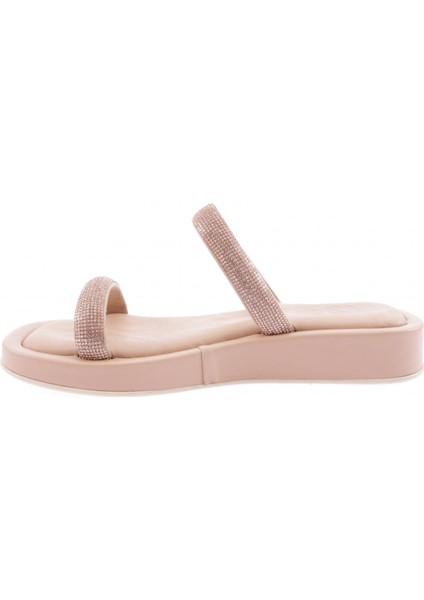 009 Kadin Silver Taşli Bantli Terlik modelleri