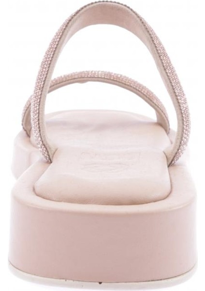 009 Kadin Silver Taşli Bantli Terlik fırsatları