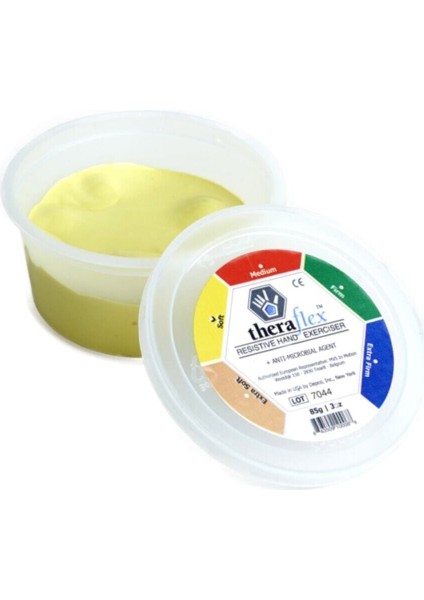 Theraflex Putty - El Egzersiz Hamuru 85GR Sarı - Hafif