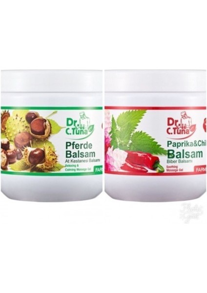 At Kestanesi 500 ml +Paprika Acı Biber Masaj Jeli 500 ml