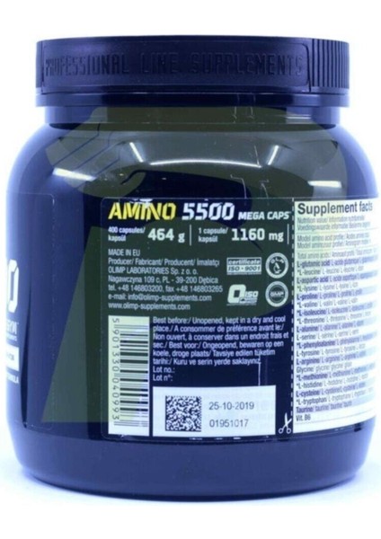 Amino 5500 400 Kapsül