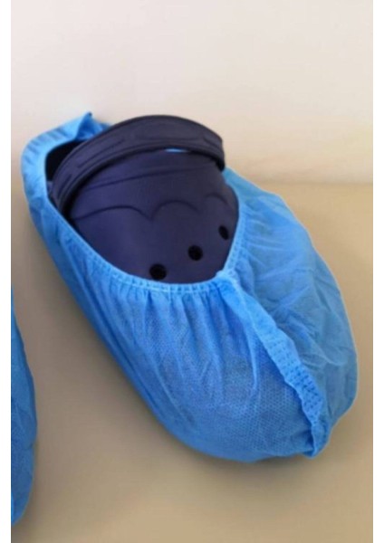 Kumaş Galoş Mavi 1000LI Paket (Tela Galoş Mavi) Organik Sanat