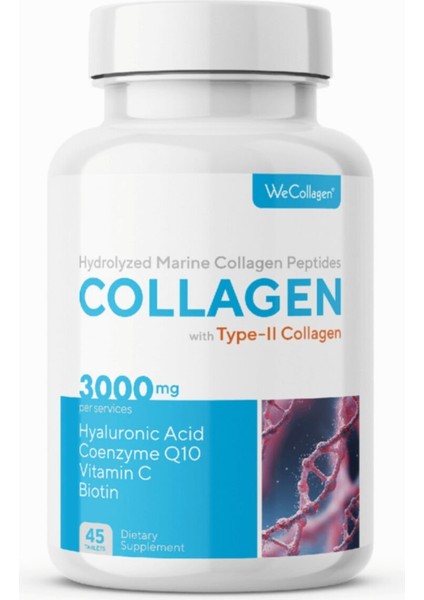 Wecollagen Type 2 Collagen 45 Tablet