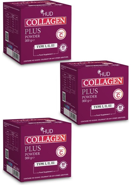 Collagen Plus Powder 300 G - Toz (3 Adet) fiyatları