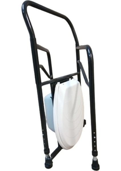 Ipox Kapaklı Klozet - Engelli Yaşlı Hasta Tuvalet Yükseltici - Seyyar Hasta Tuvaleti -Katlanabilir fırsatları