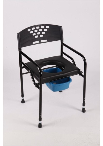 Lüx Deri Döşemeli Engelli Hasta Klozeti