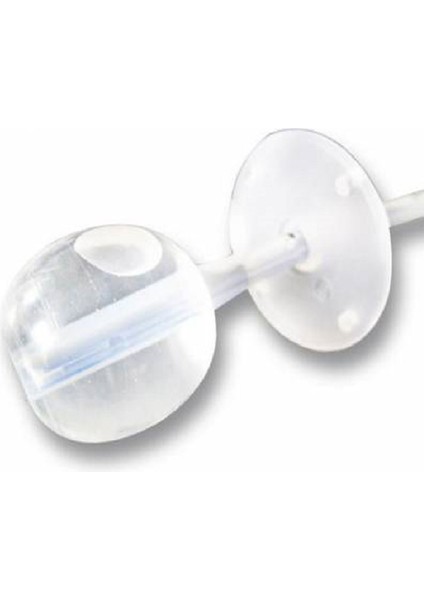 Gastrostomi Tüpü %100 Silikon Tüp No:12 Beyaz Gastrostomi-Tüpü