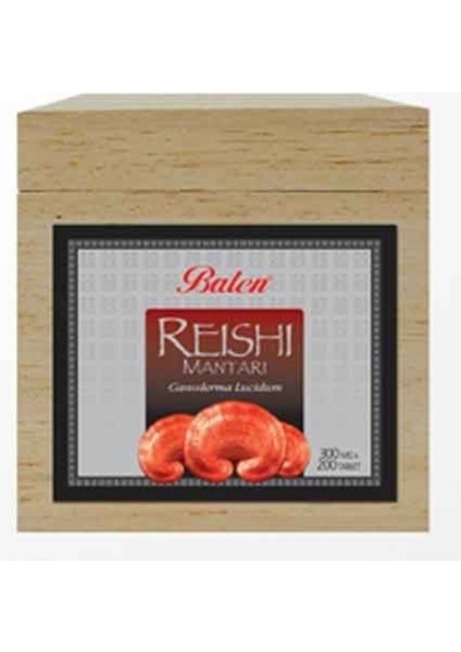 Reishi Mantarı Tablet 300 Mg x 200 indirimleri