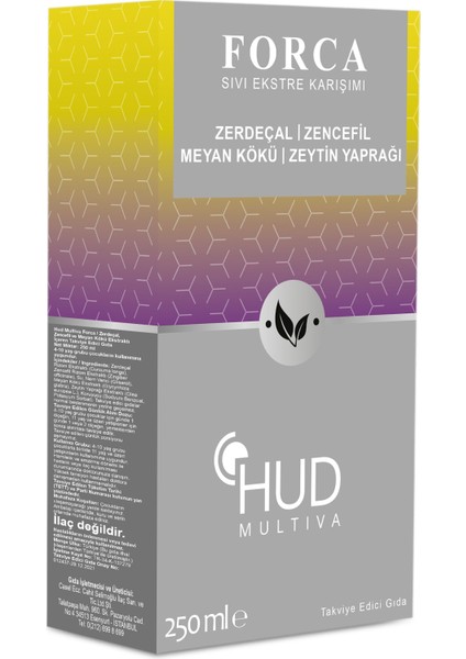 Multiva Forca Sıvı Ekstre Karışımı 250 ml