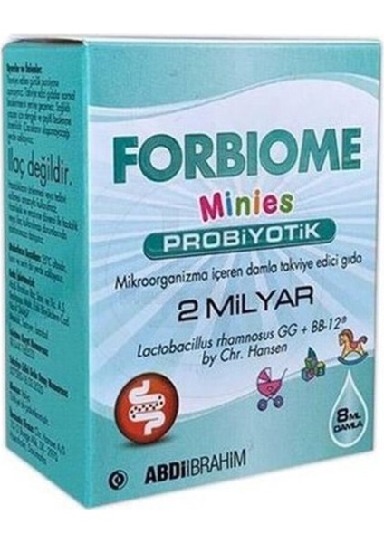 Minies Probiyotik 2 Milyar 8 ml Damla x 5 Adet