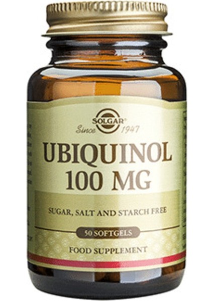 Ubiquinol 100 Mg 50 Softjel
