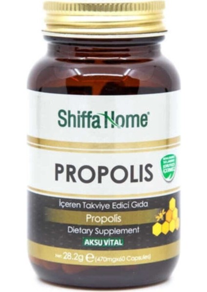 Propolis Kapsül 470 Mg x 60 Adet