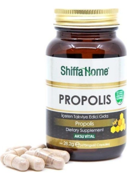 Propolis Kapsül 470 Mg x 60 Adet