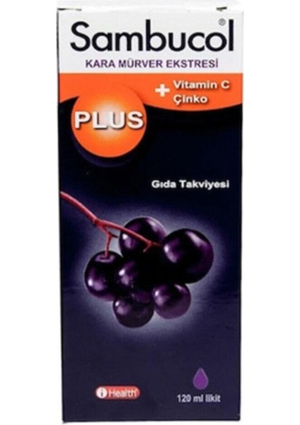 Plus Kara Mürver Özütü + C Vitamini & Çinko 120 ml fiyatları