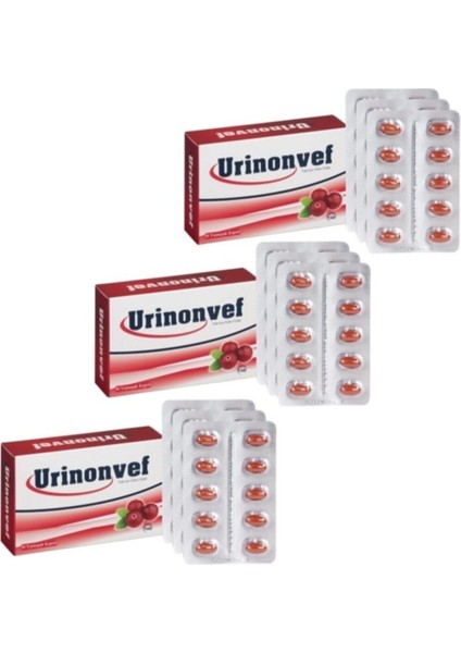 Cranberry 30 Yumuşak Kapsül 3 Kutu fiyatları