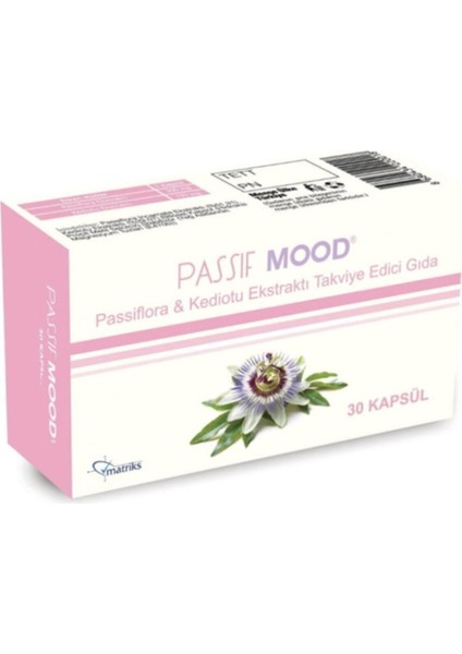 Passiflora ve Kediotu Ekstraktı Takviye Edici Gıda 30 Kapsül