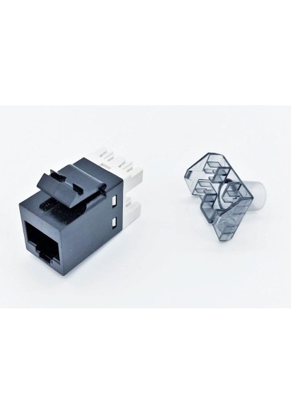 Keystone Jack Utp Cat6 180 D Black 1375055-2