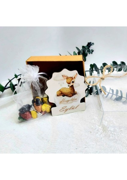 30 Adet Kutulu Ceylan Ahşap Magnet Bebek Liği fiyatları