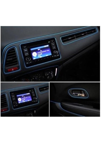 Neon Işıksız Torpido Gögüs Fitili Mavi Işıksız Fitil Neon Ip 5 mt fiyatları