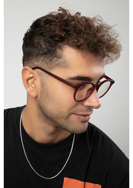 Yuvarlak Model Erkek B-Block Mavi Işık Korumalı Gözlük fiyatları