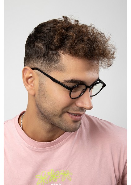 Yuvarlak Model Erkek B-Block Mavi Işık Korumalı Gözlük fiyatları