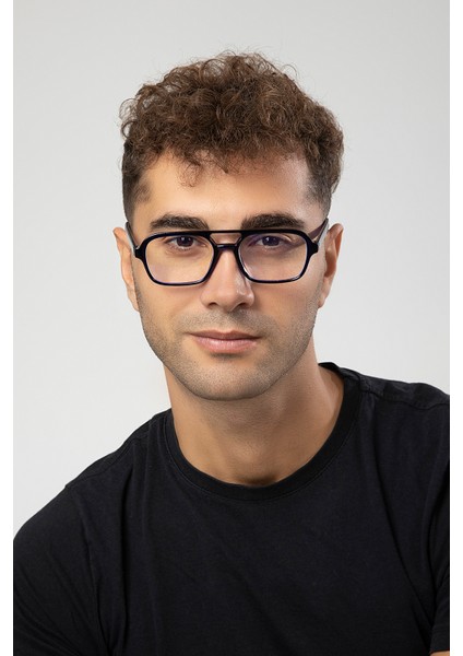 Mod Pilot Midi Model Erkek B-Block Mavi Işık Korumalı Gözlük